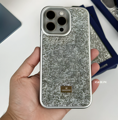 iPhone 15 Luxury Embroidered Case